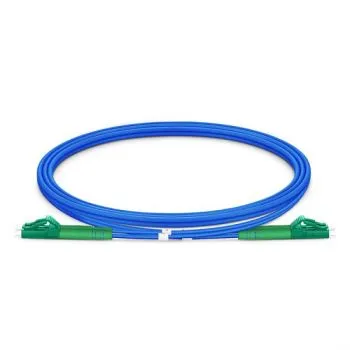 LC / A Kepada LC / A Duplex Single Mode Armored PVC (OFNR) Patch Cord
